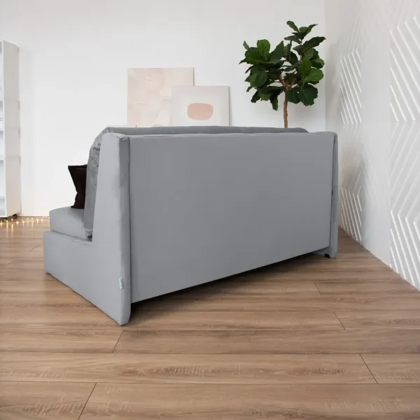 ВЕНЕЦИЯ Складная кровать светло-серая, 125