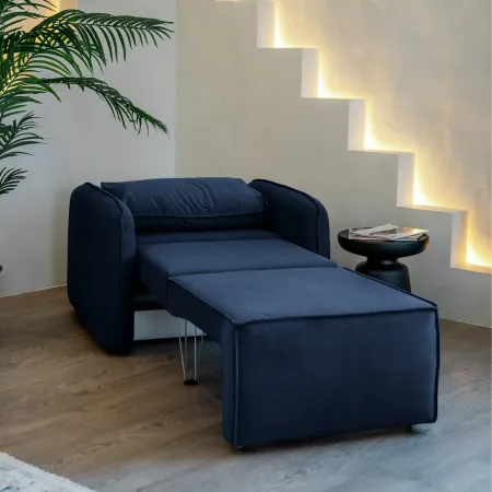 ПОРТЛЕНД Кресло-кровать синее ПОРТЛЕНД Кресло-кровать синее