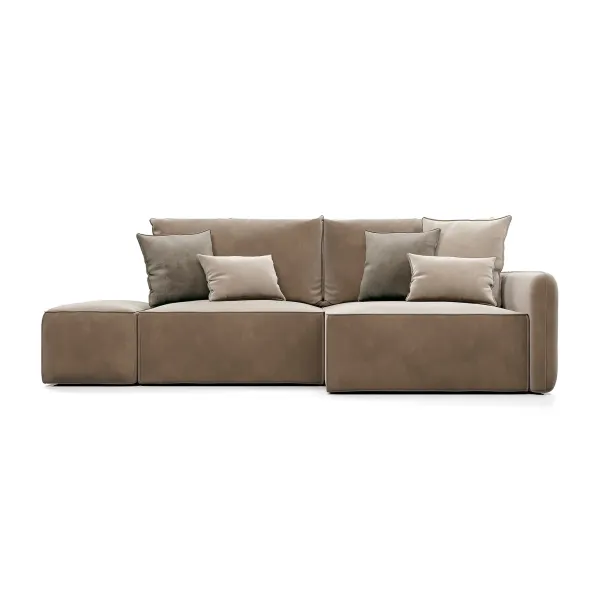 ПОРТЛЕНД Диван угловой с банкеткой бежевый ПОРТЛЕНД Диван угловой с банкеткой бежевый