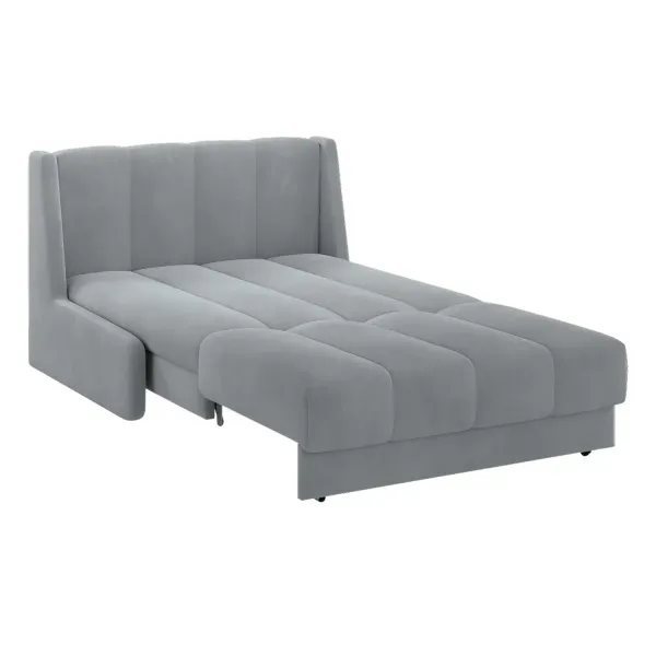 ВЕНЕЦИЯ Складная кровать светло-серая, 125