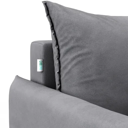 ЛУЧШИЙ ДРУГ 150 Диван прямой серый