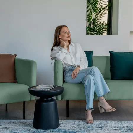 РИО Диван прямой мятный