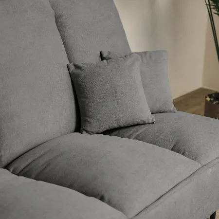 ВДОХНОВЕНИЕ ДНЯ Диван прямой, серый