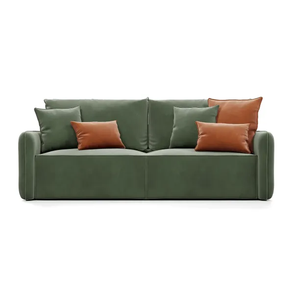 ПОРТЛЕНД Диван прямой зеленый