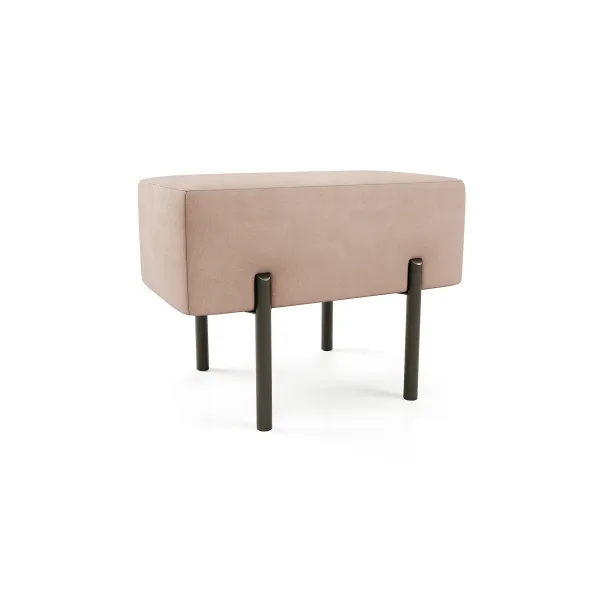 Маленькая радость Пуф прямоугольный на ножках, розовый Маленькая радость Пуф прямоугольный на ножках, розовый