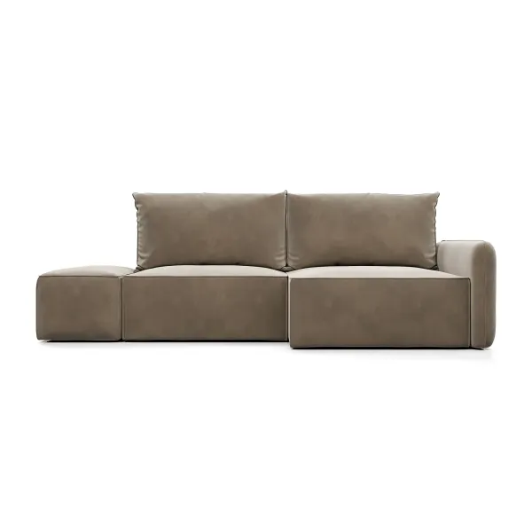 ПОРТЛЕНД Диван угловой с банкеткой бежевый ПОРТЛЕНД Диван угловой с банкеткой бежевый