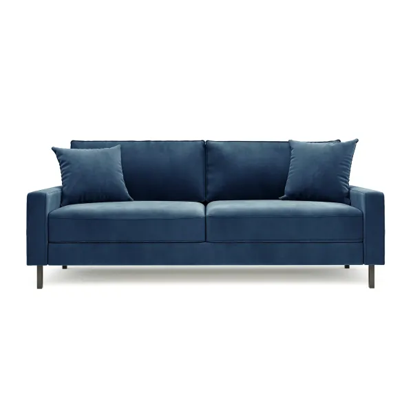 Хорошее настроение Диван прямой, сапфировый