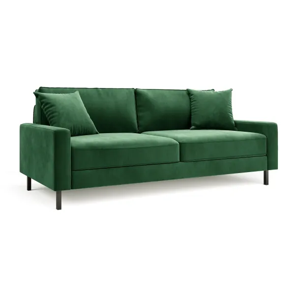 Хорошее настроение Диван прямой, лиственно-зеленый Хорошее настроение Диван прямой, лиственно-зеленый