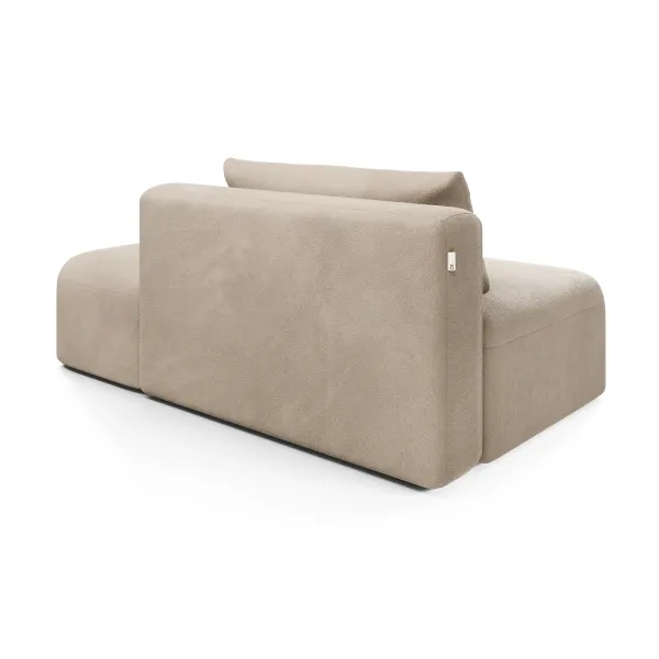 НОВЫЕ ЭМОЦИИ МИНИ Диван прямой, латте, угол правый