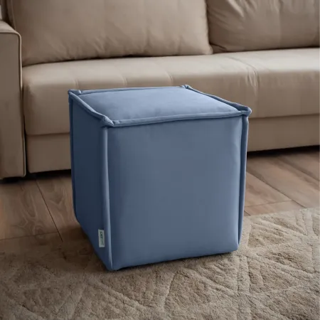 Маленькая радость Пуф квадратный светло-синий Маленькая радость Пуф квадратный светло-синий