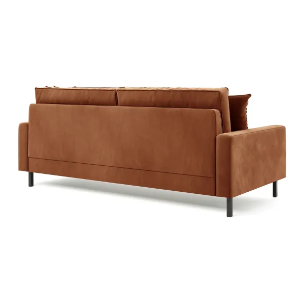 Хорошее настроение Диван прямой, медно-коричневый Хорошее настроение Диван прямой, медно-коричневый