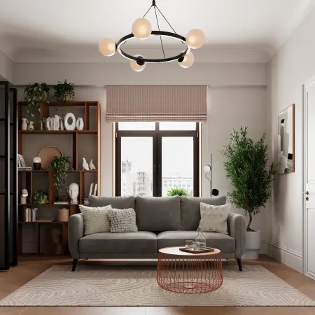 СЧАСТЛИВЫЙ ДЕНЬ Диван прямой, серый