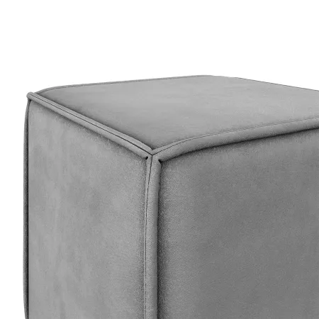 Маленькая радость Пуф квадратный светло-серый Маленькая радость Пуф квадратный светло-серый