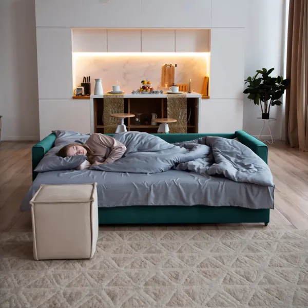 РИМИНИ Диван прямой изумрудный