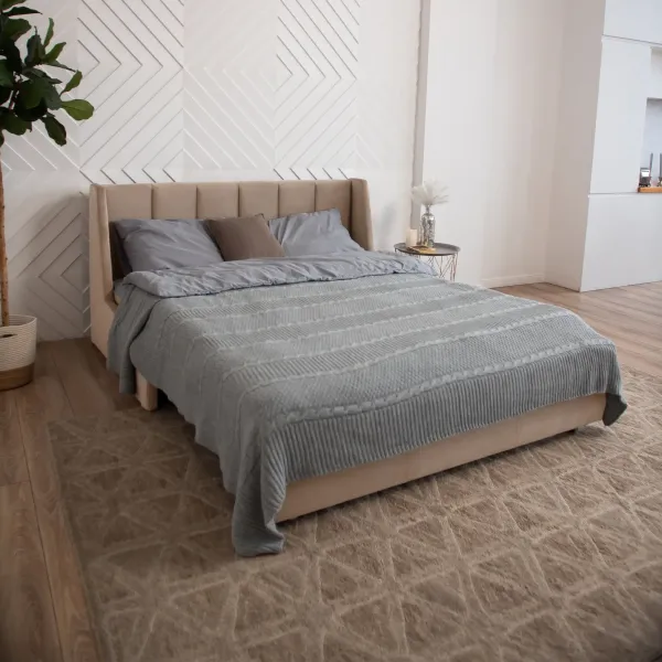 ВЕНЕЦИЯ Складная кровать светло-бежевая, 145