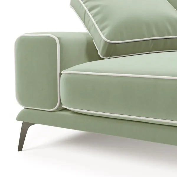 Солнечное побережье Диван угловой, мятный