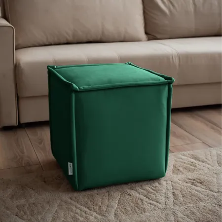 Маленькая радость Пуф квадратный зеленый Маленькая радость Пуф квадратный зеленый