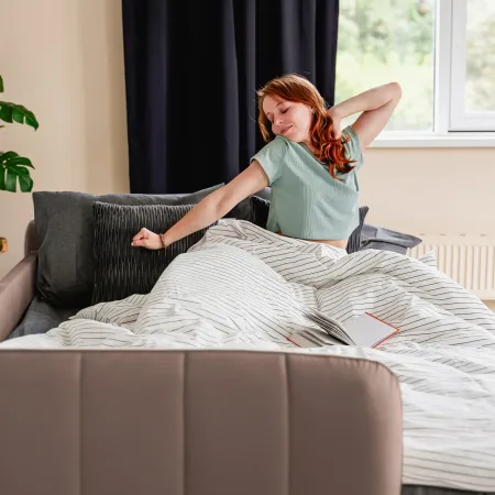 СЧАСТЛИВЫЙ ДЕНЬ Диван прямой, какао